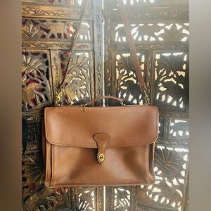 Jack George Leather Satchel Briefcase Shoulder Bag